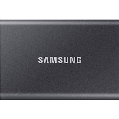 Samsung T7 1TB Portable SSD - 1050MB/s USB 3.2 Gen2 Grey Aluminum Samsung T7 1TB Portable SSD - 1050MB/s USB 3.2 Gen2 Grey Aluminum